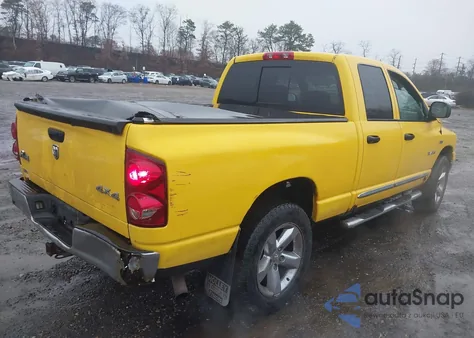 2008 Dodge Ram 1500 Slt из США, поврежденный, VIN 1D7HU182X8S584884